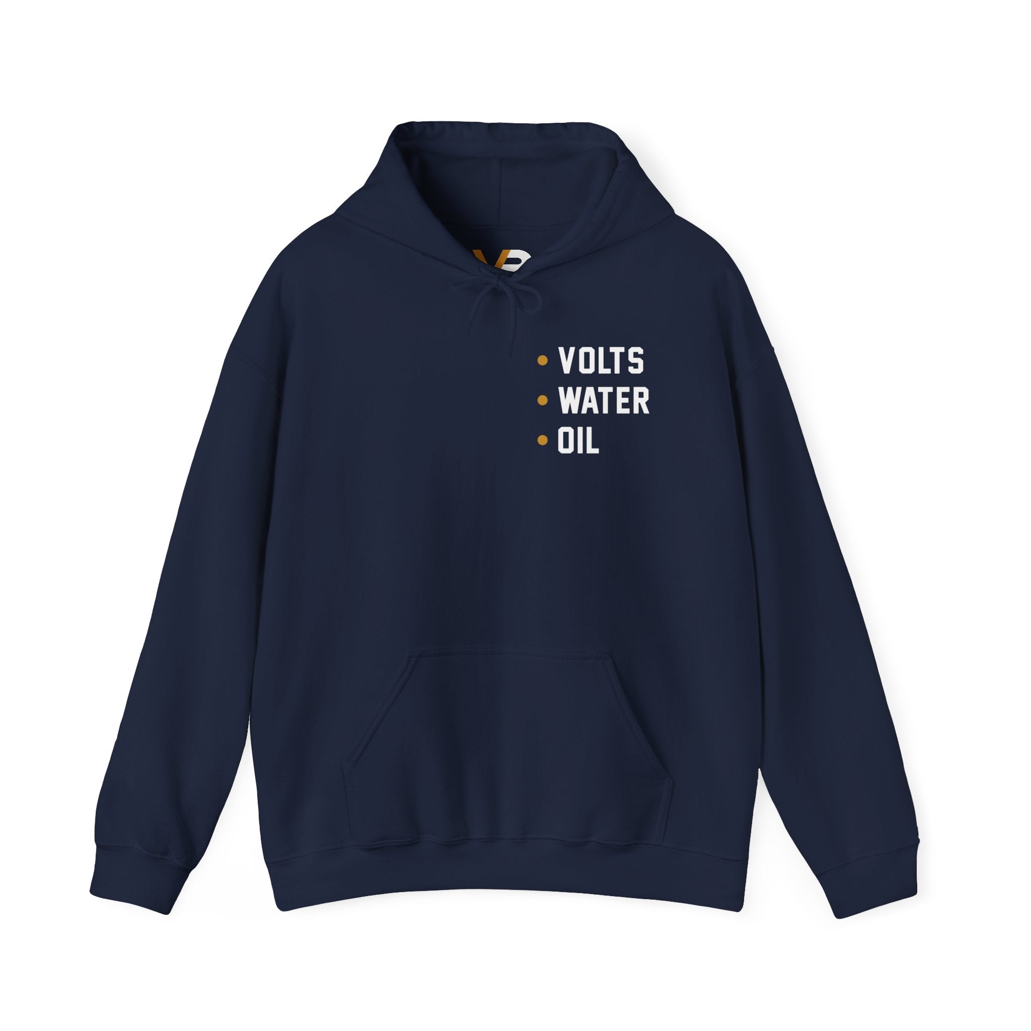 Volts, Water, Oil Hoodie