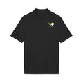 Embroidered Gold V Logo Polo