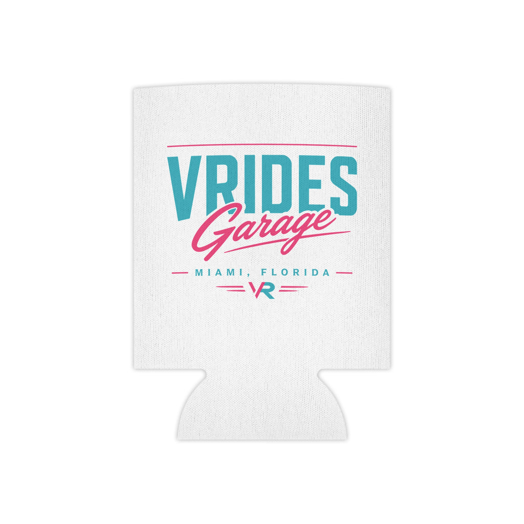 VRides Garage Miami Logo Slim Koozie