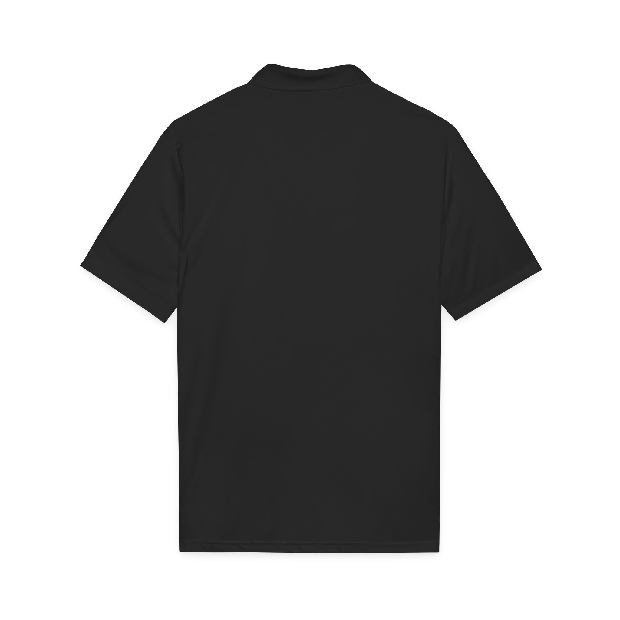 Embroidered Gold V Logo Polo