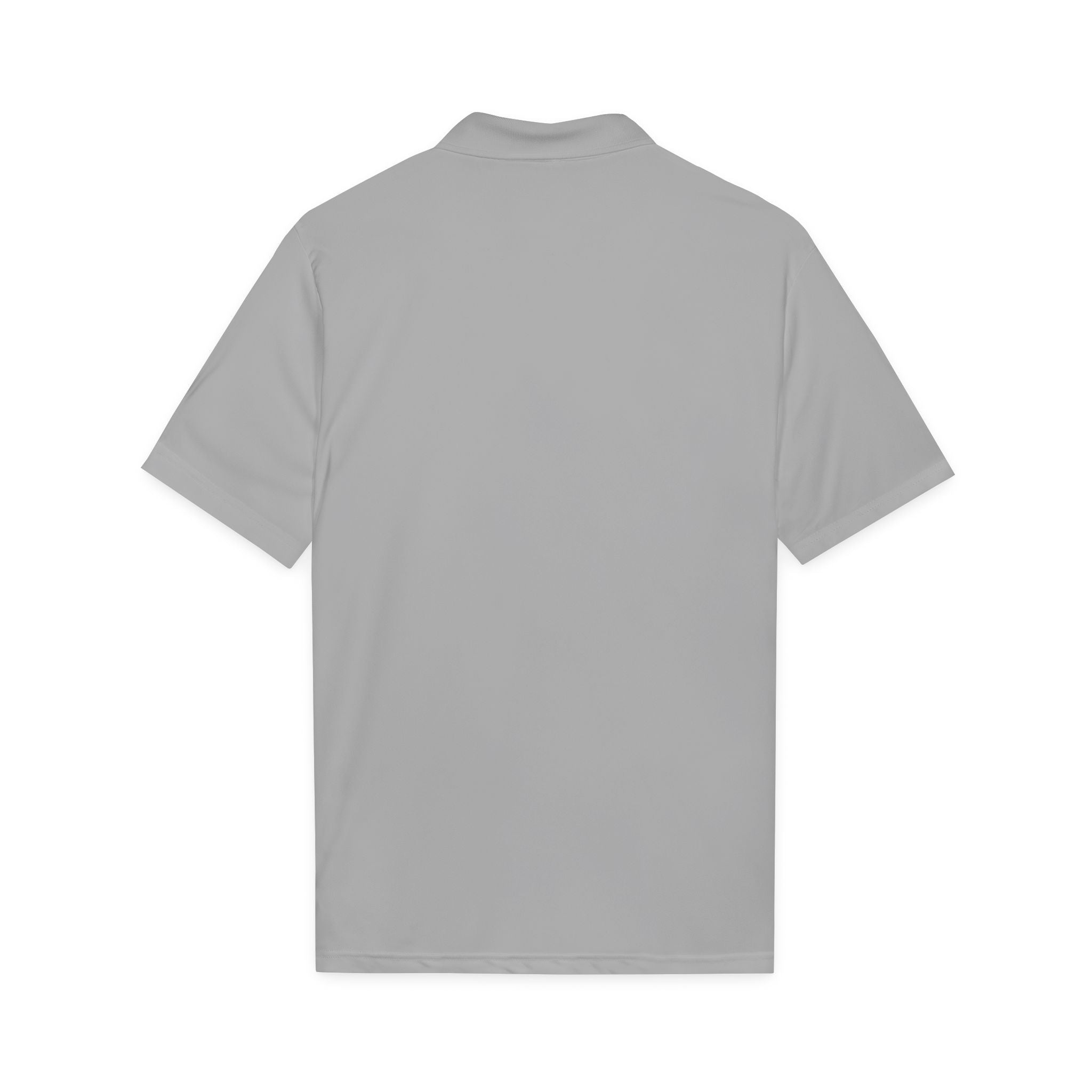 Embroidered Gold V Logo Polo