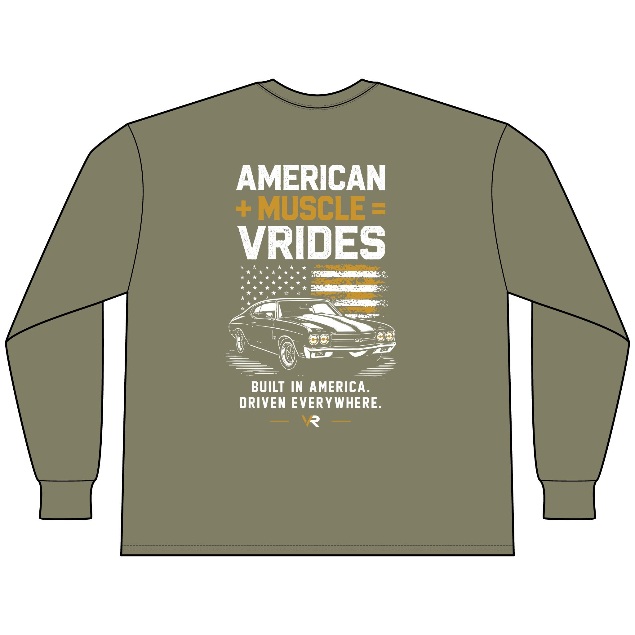 American Muscle Long Sleeve Tee