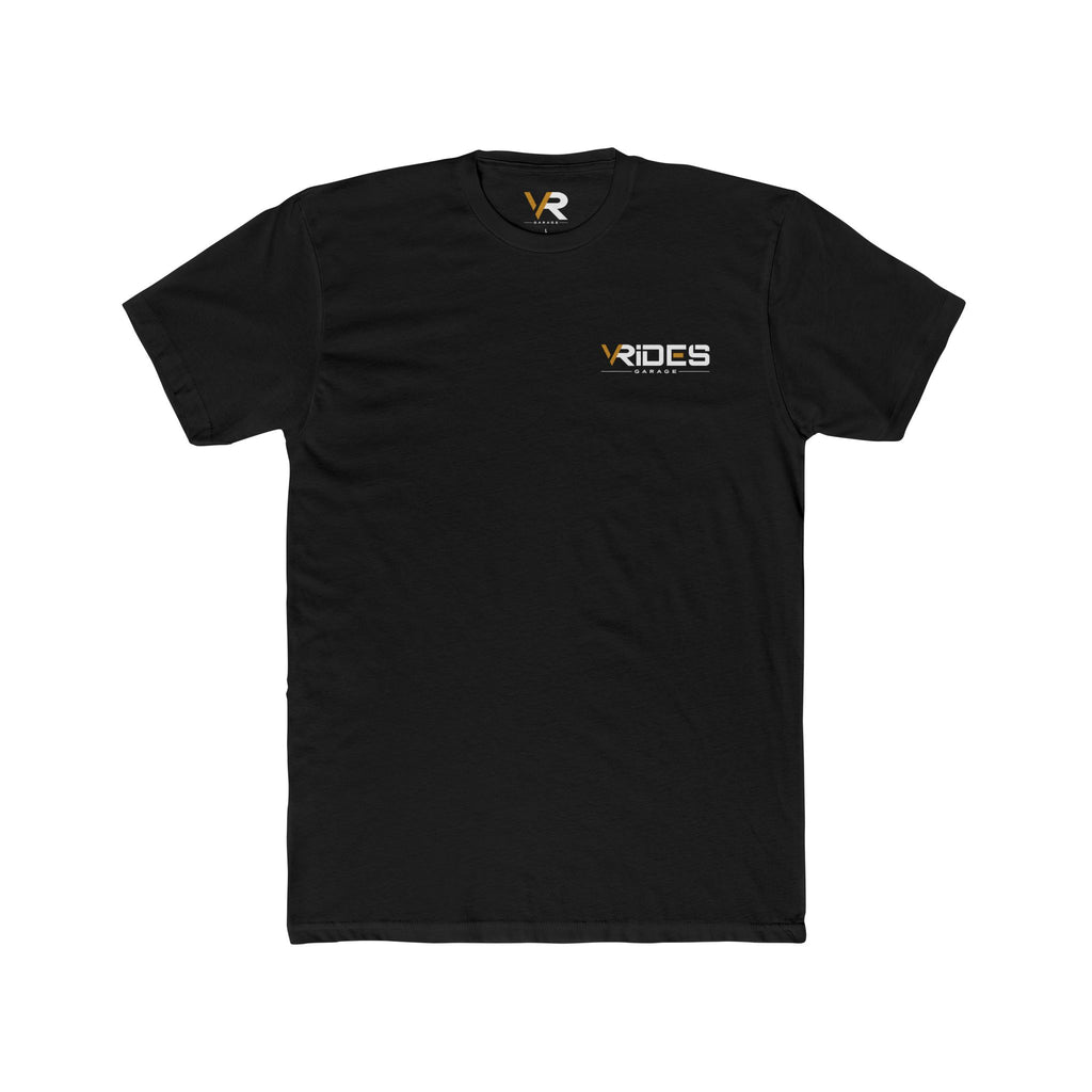 American Muscle VRides T‑Shirt — 'Built in America, Driven Everywhere' Vintage Car Tee