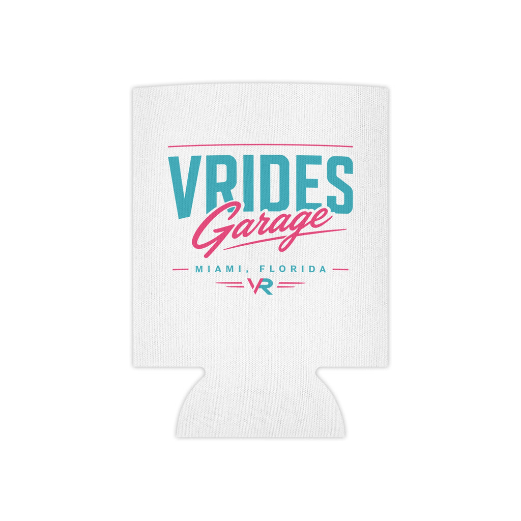 VRides Garage Miami Logo Slim Koozie