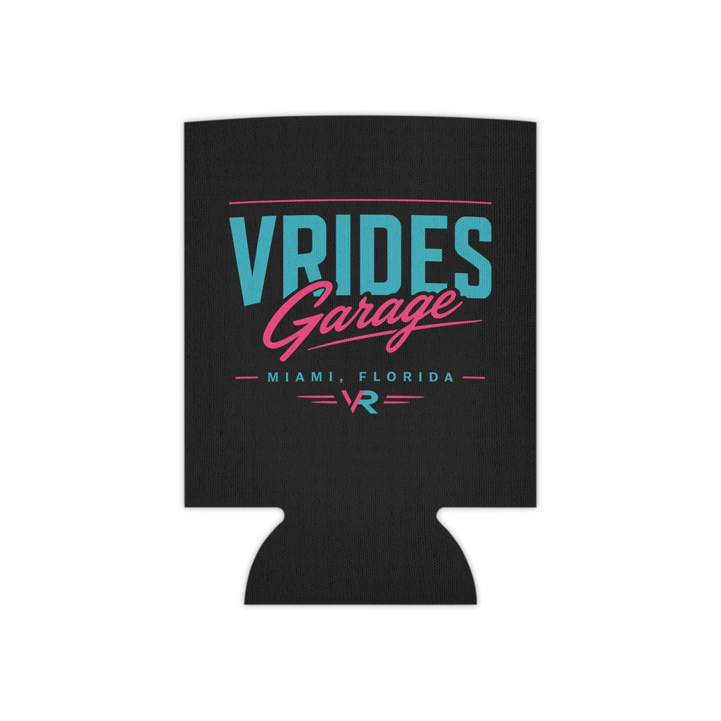 Can Cooler — Vrides Garage Miami Retro Logo