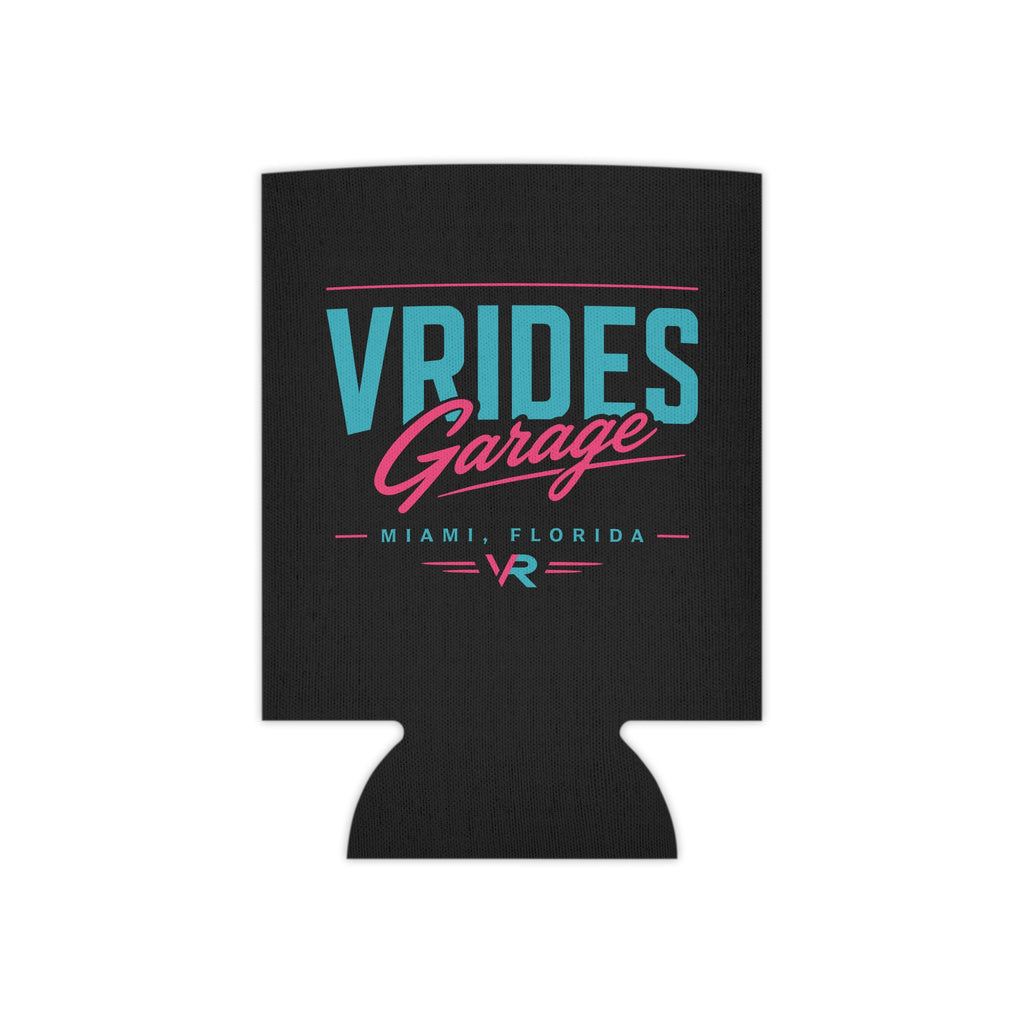 Can Cooler — Vrides Garage Miami Retro Logo
