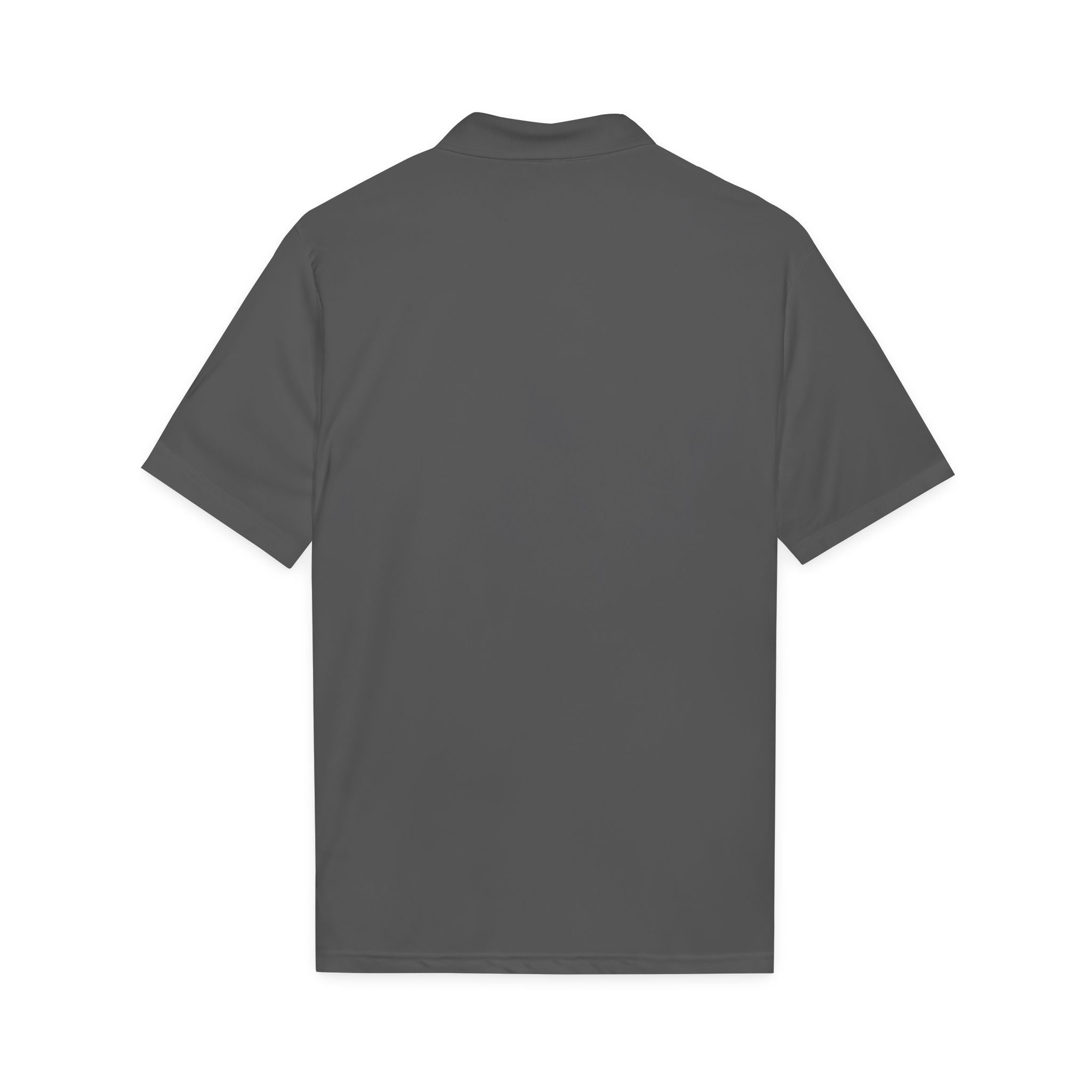 Embroidered Gold V Logo Polo