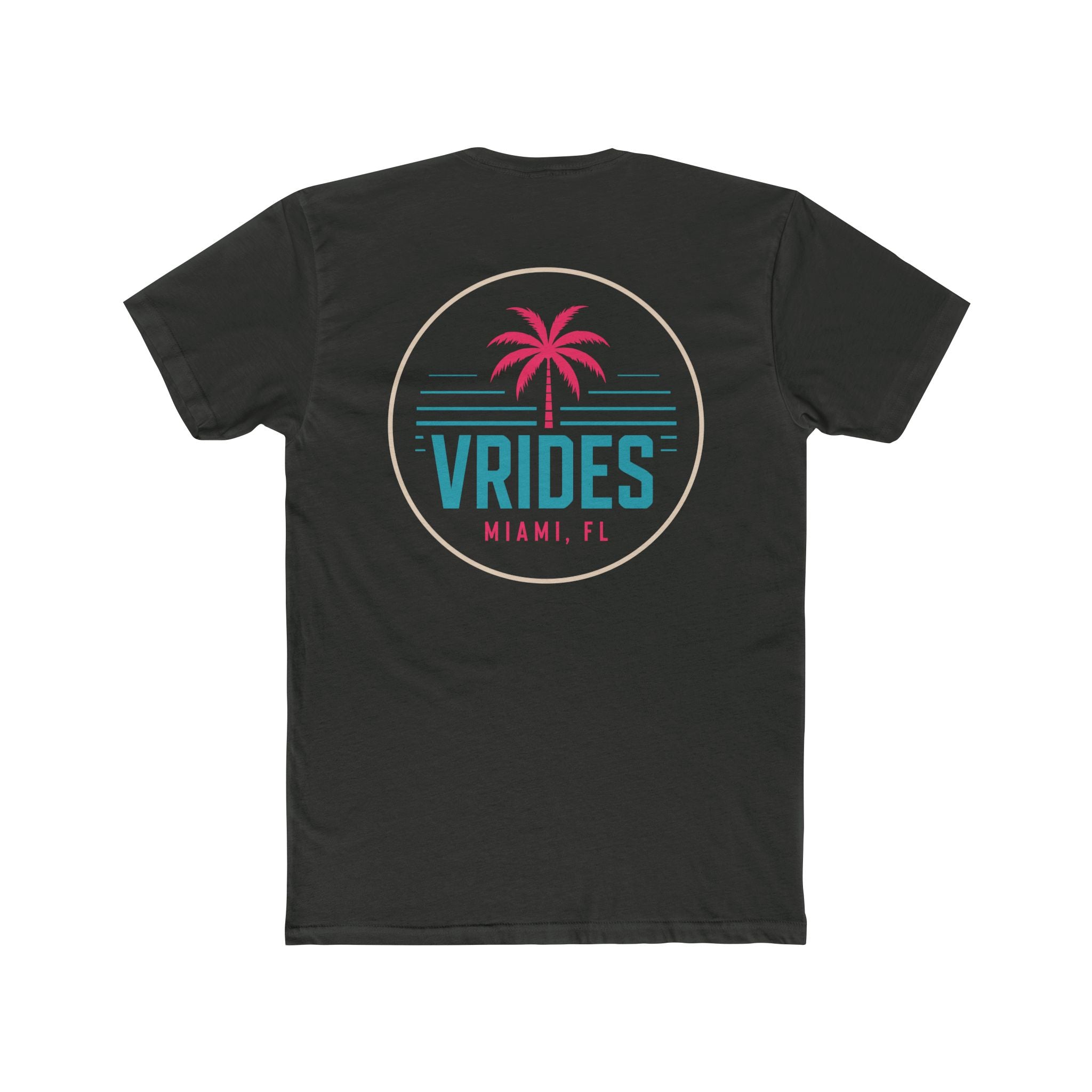 VR Miami Palm Tree Crest Tee