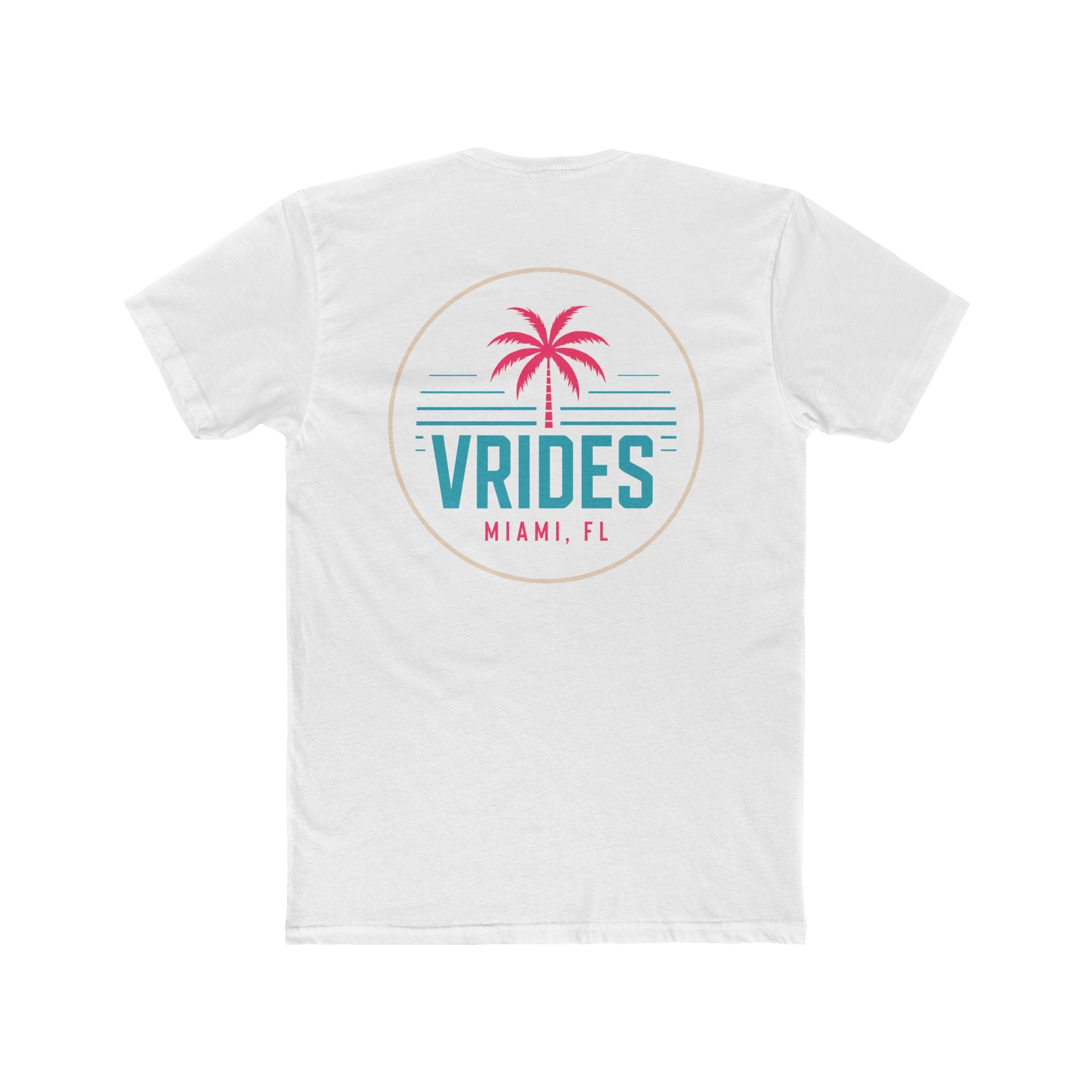 VR Miami Palm Tree Crest Tee