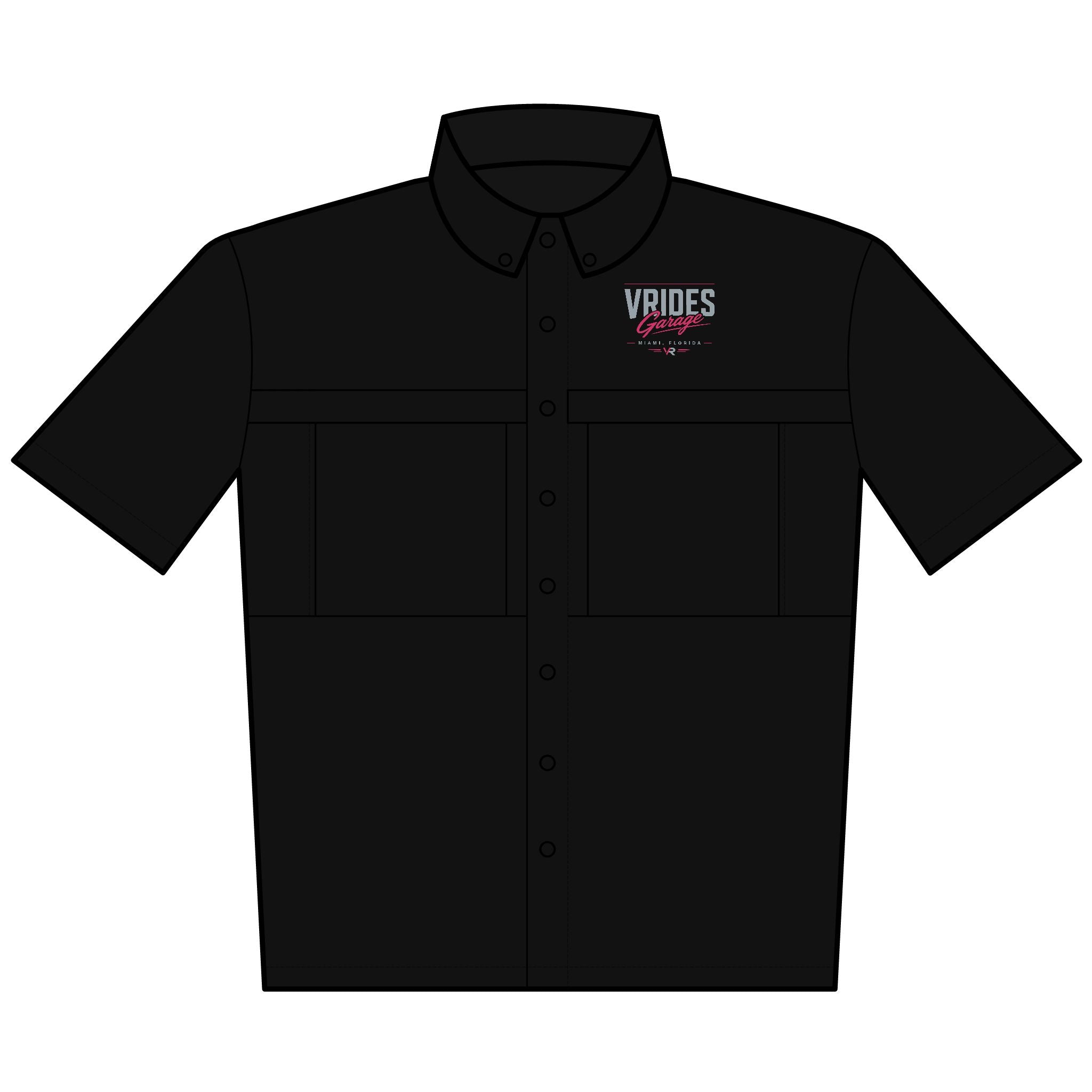 VR Miami UV Daybreak Short-Sleeve Work Shirt