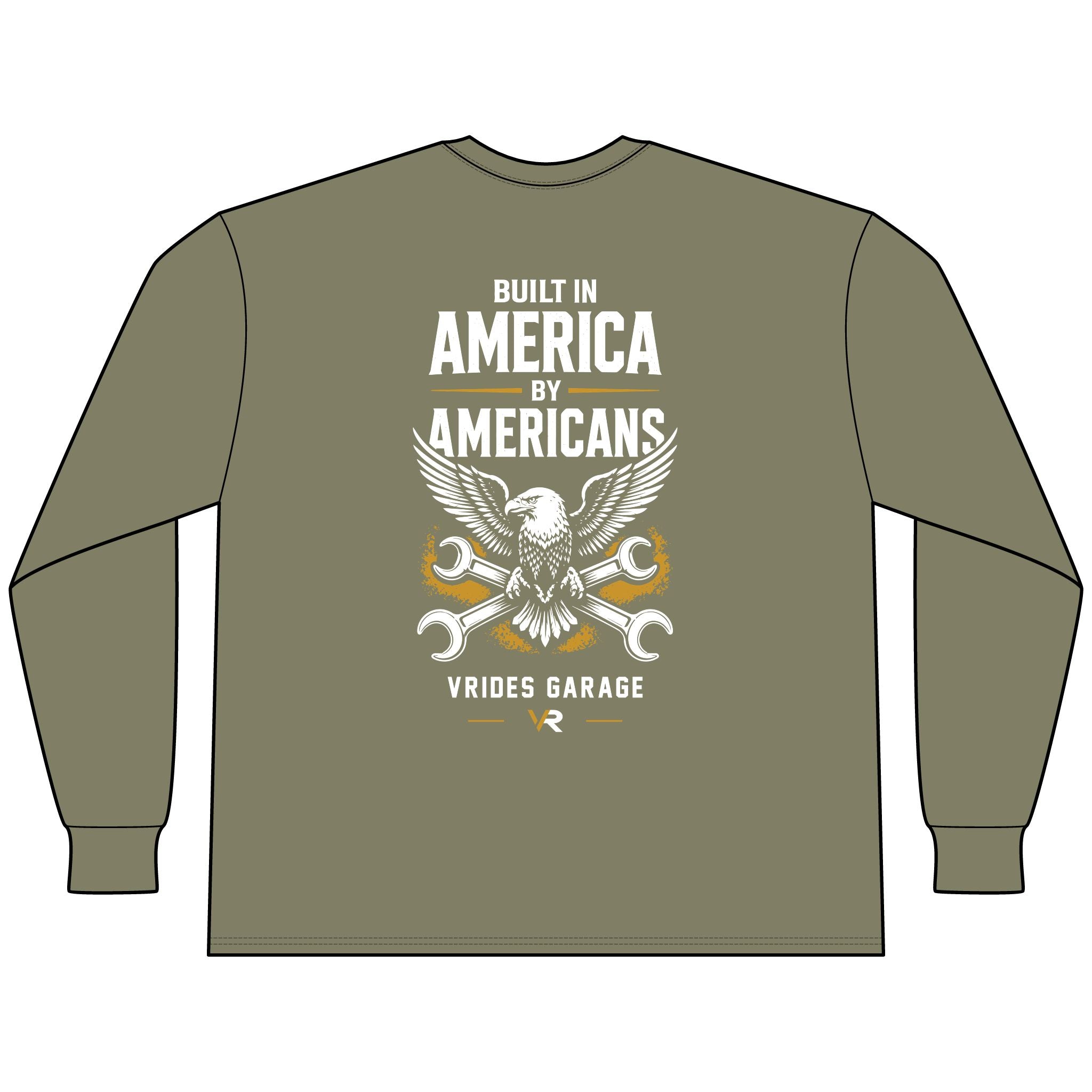 Built in America Long Sleeve Tee