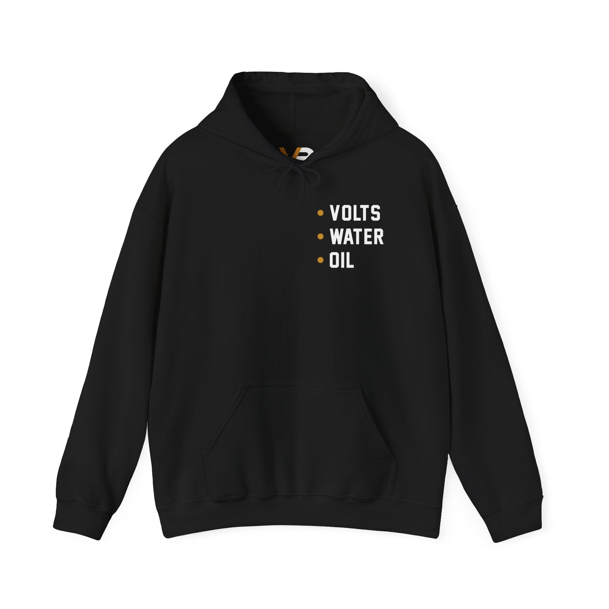 Volts, Water, Oil Hoodie