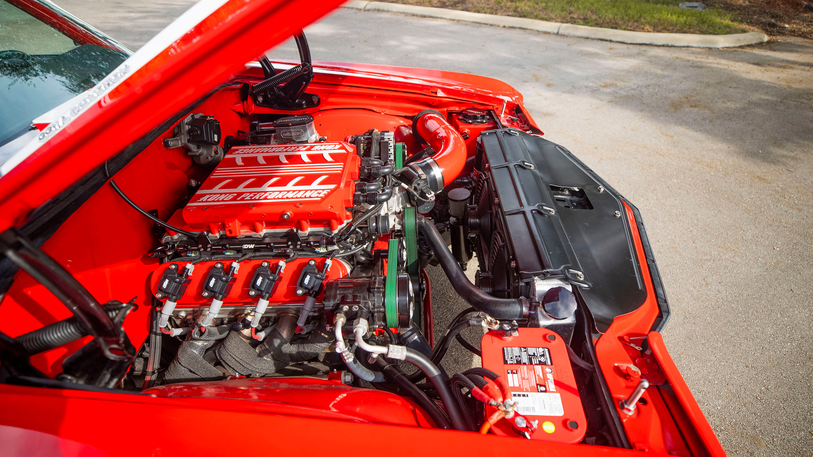 1972 Chevelle Supercharged Red