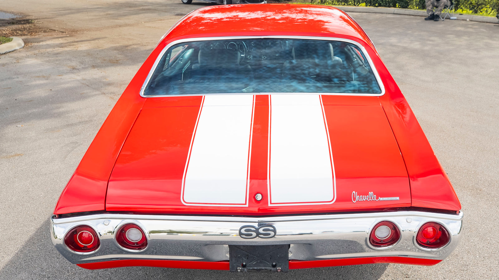 1972 Chevelle Supercharged Red