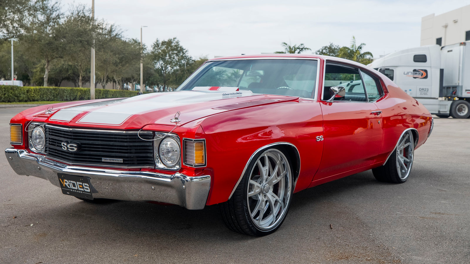 1972 Chevelle Supercharged Red
